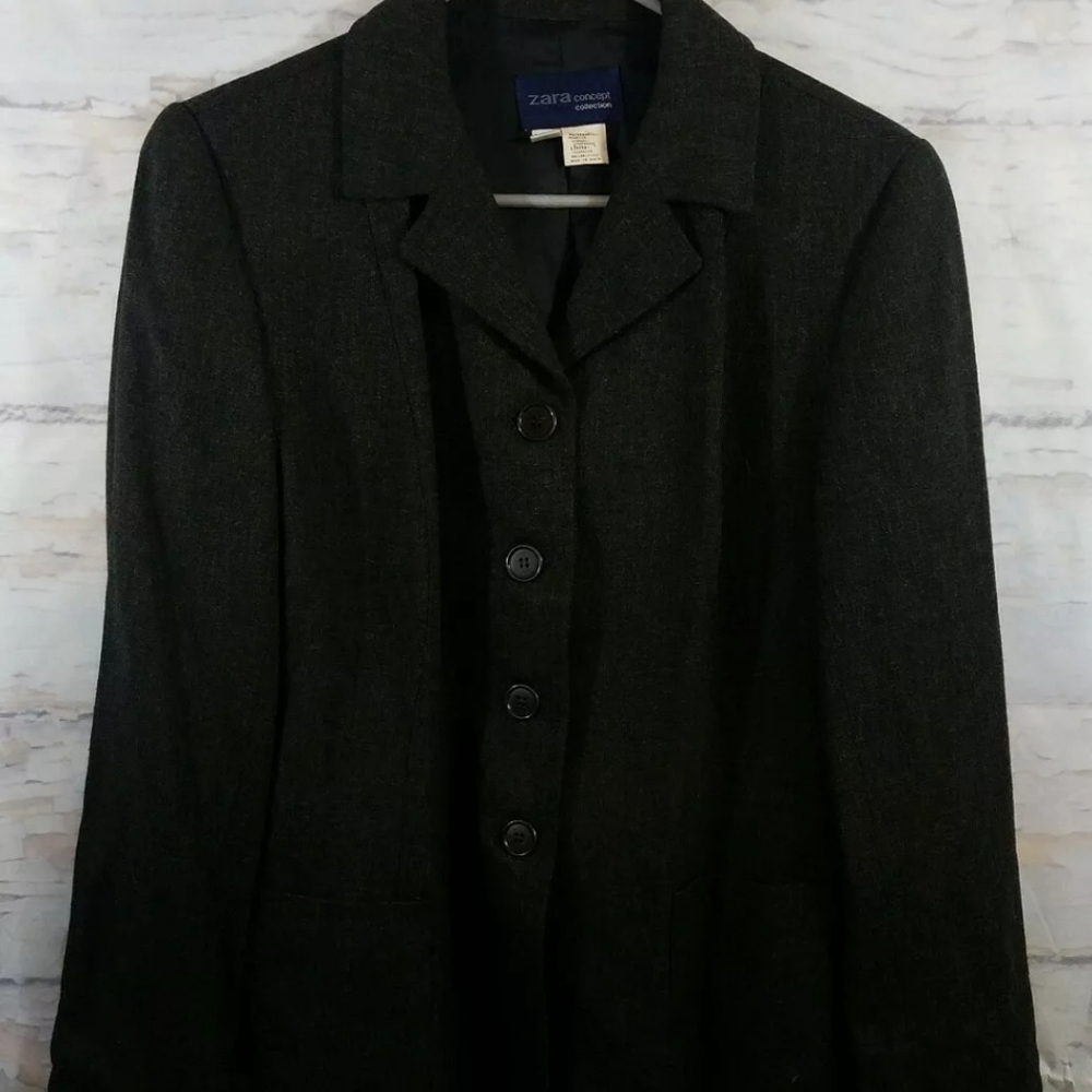 Zara Black Blazer Jacket
